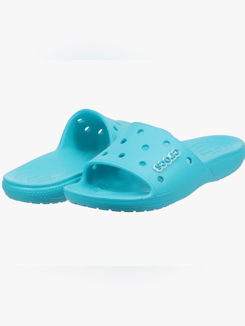 Crocs Classic Slides with Jibbitz charm